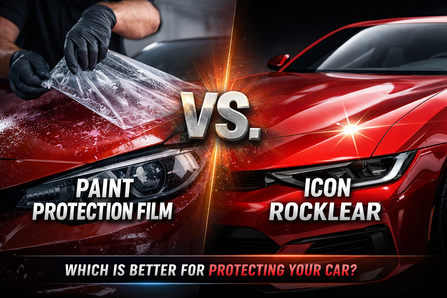 Paint Protection Film vs. Icon Rocklear: Which Is Better for Protecting Your Car?